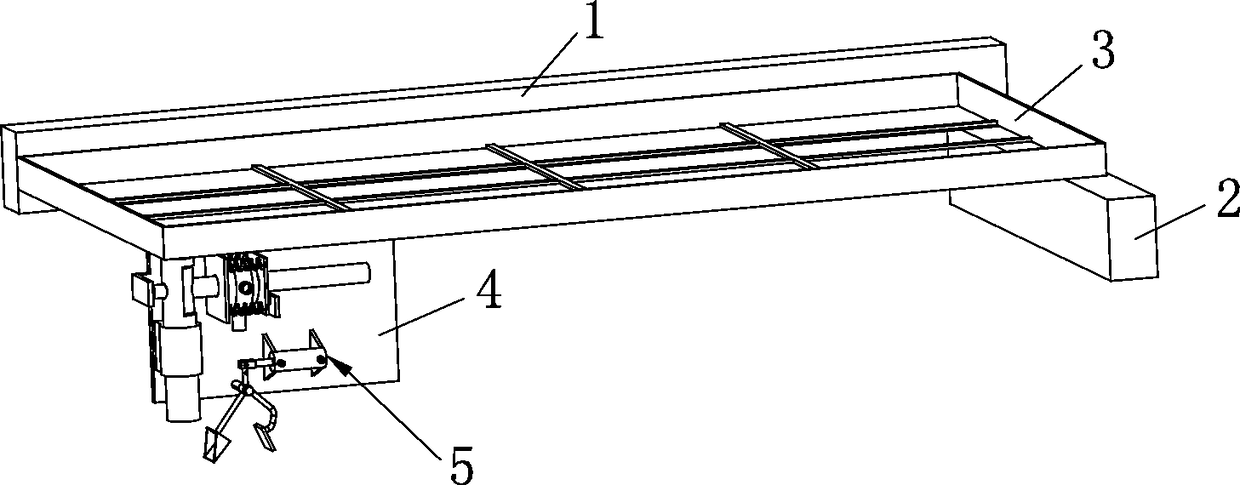 Pneumatic automatic transplanting device for transplanter