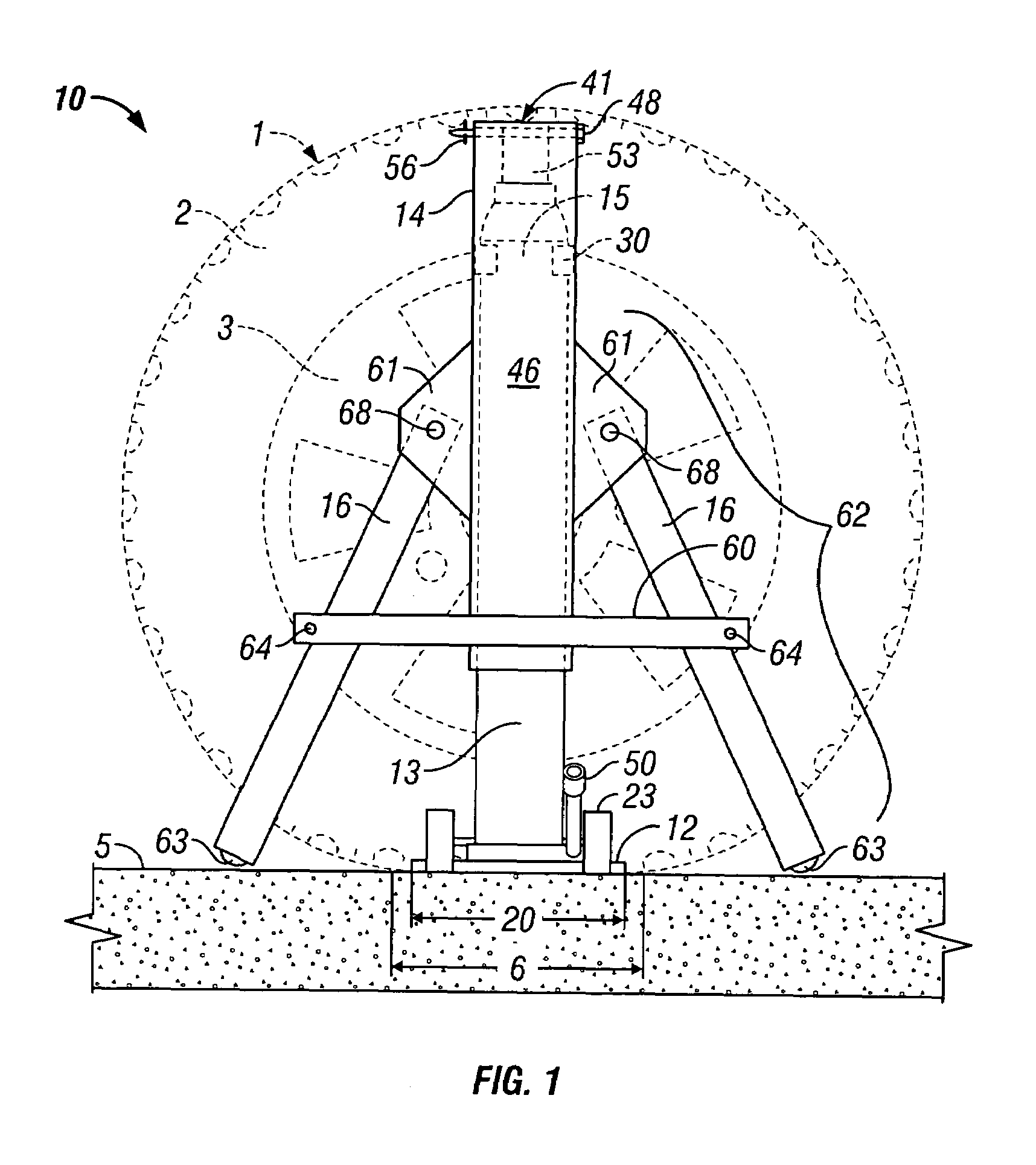 Portable vehicle lift