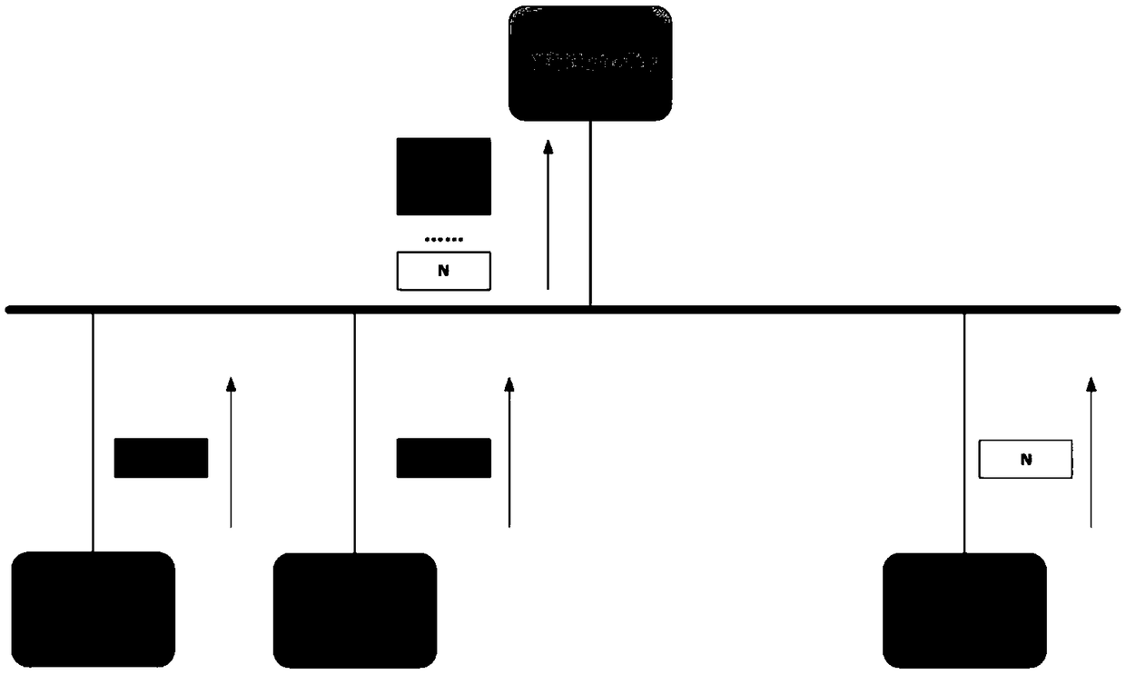 Optical fiber network and network topology method thereof