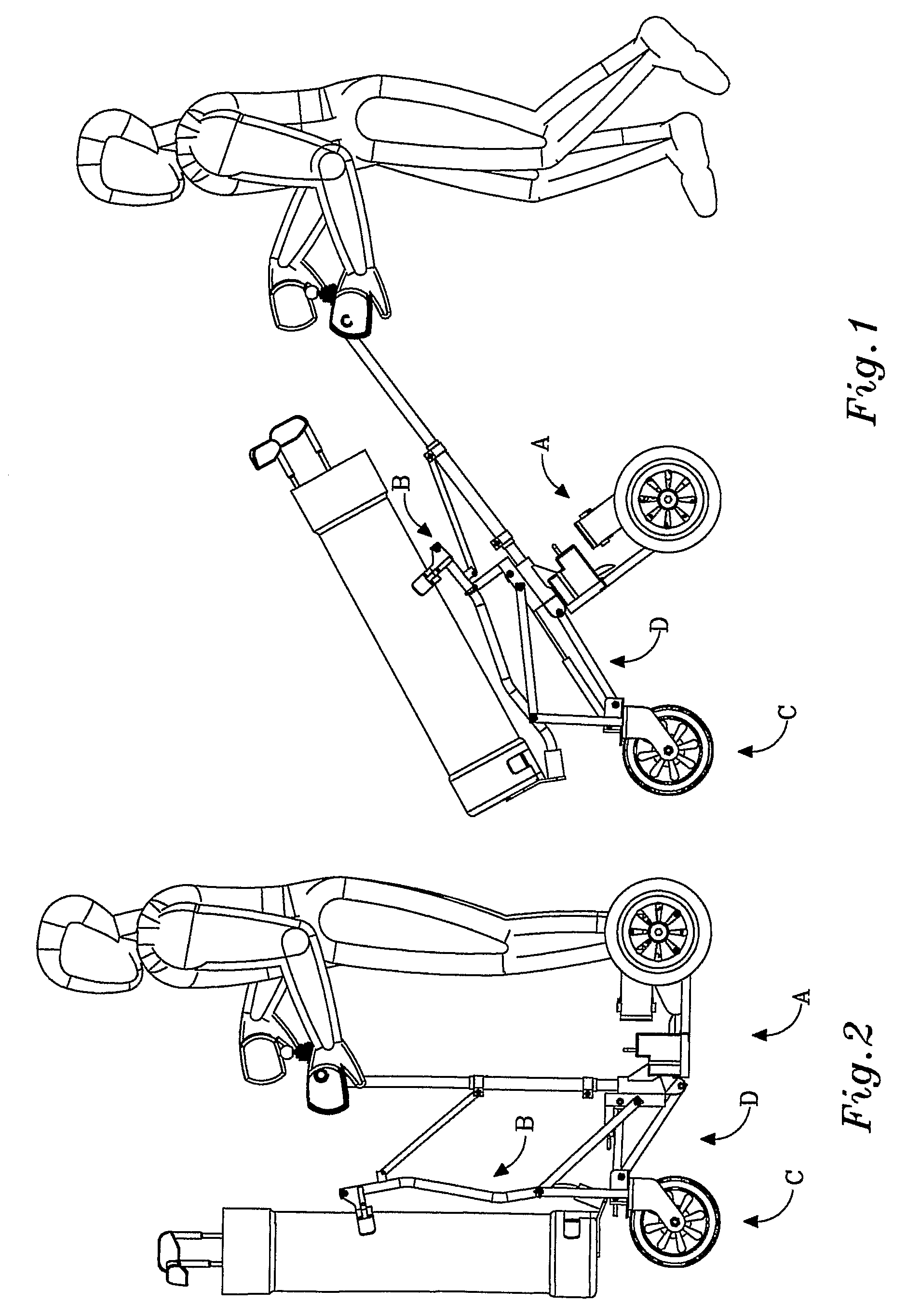 Self-Powered Vehicle With Selectable Operational Modes