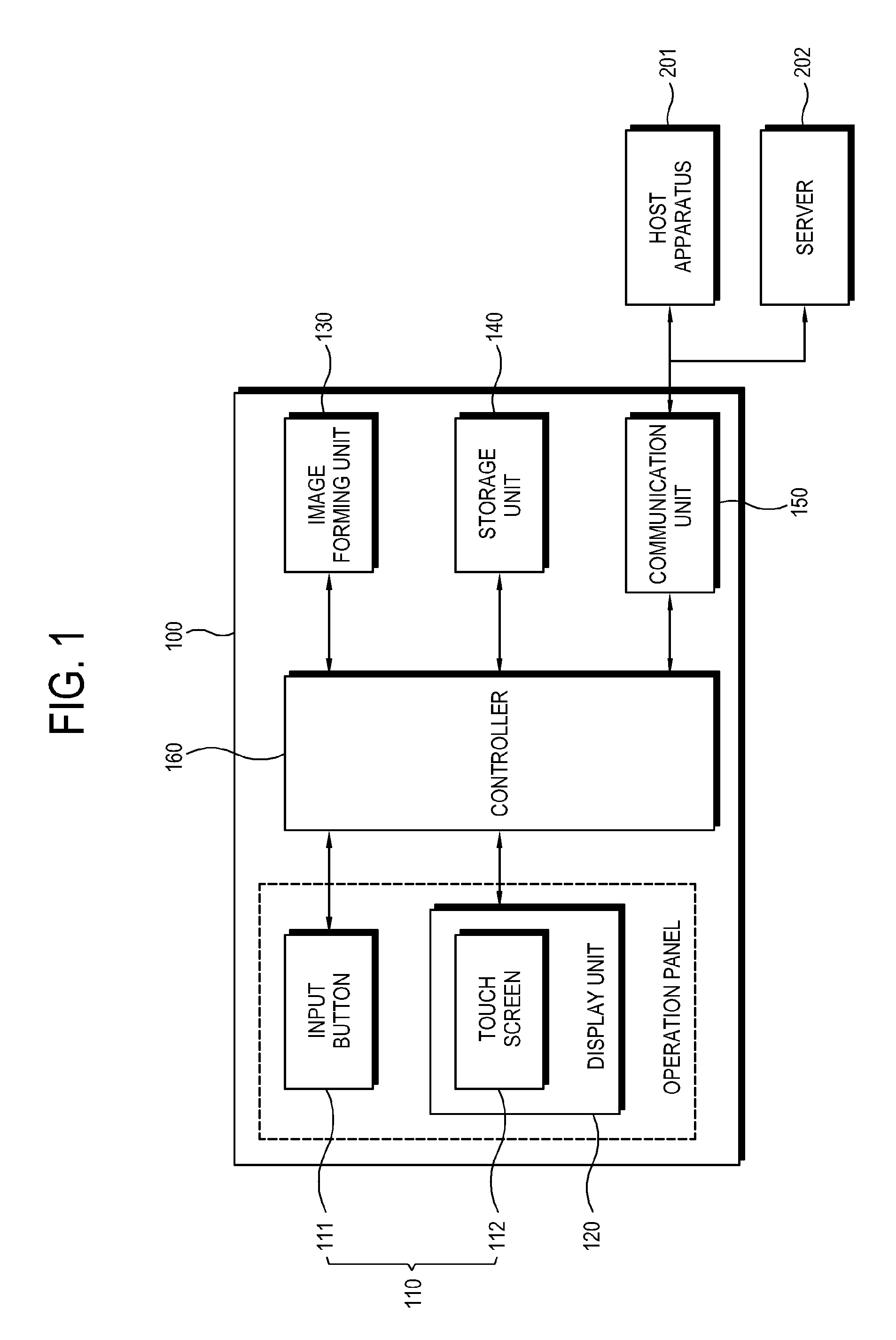 Image forming apparatus and menu select and display method thereof