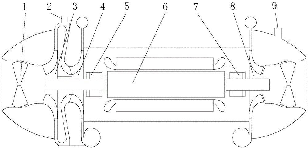 Multistage centrifugal compressor and air conditioning unit