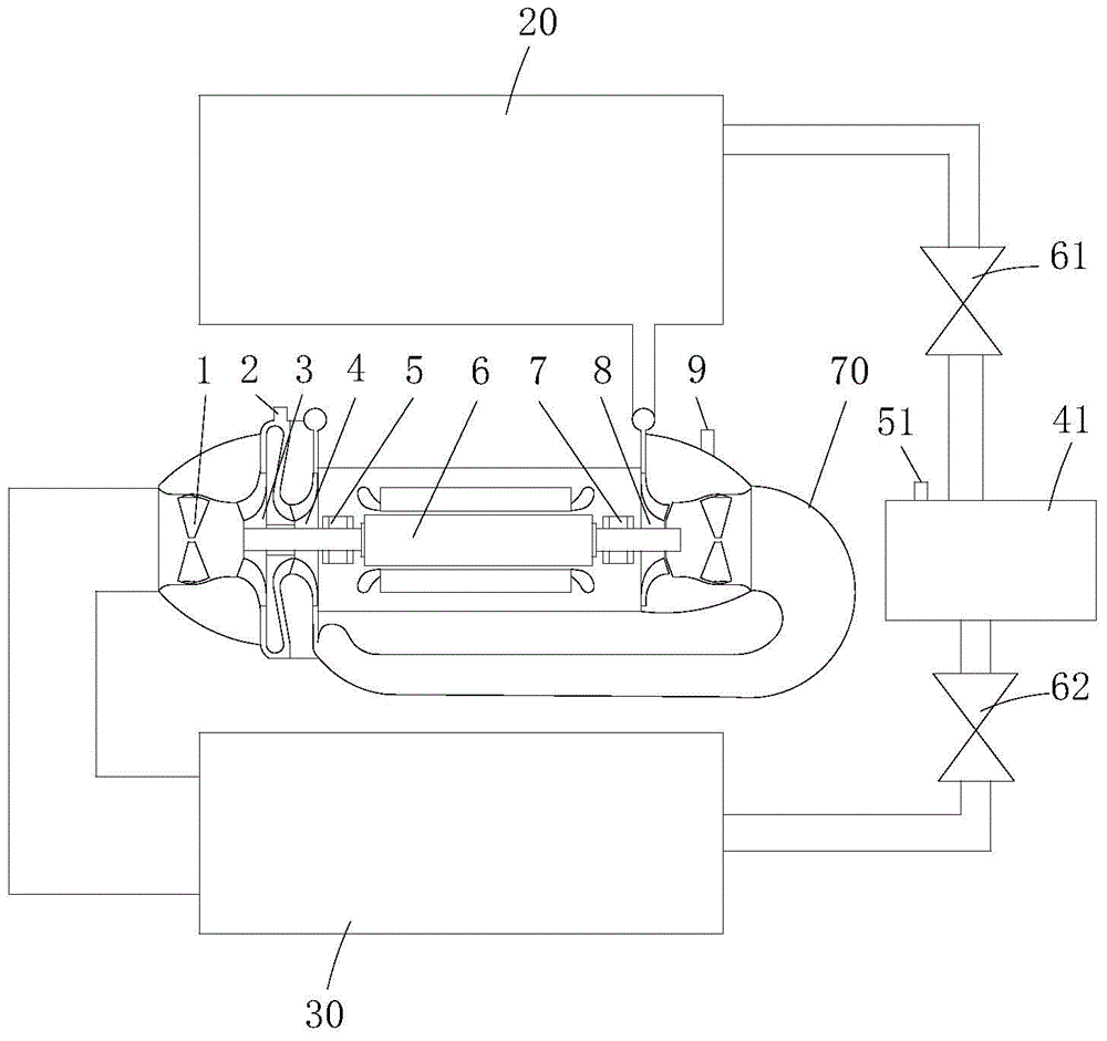 Multistage centrifugal compressor and air conditioning unit