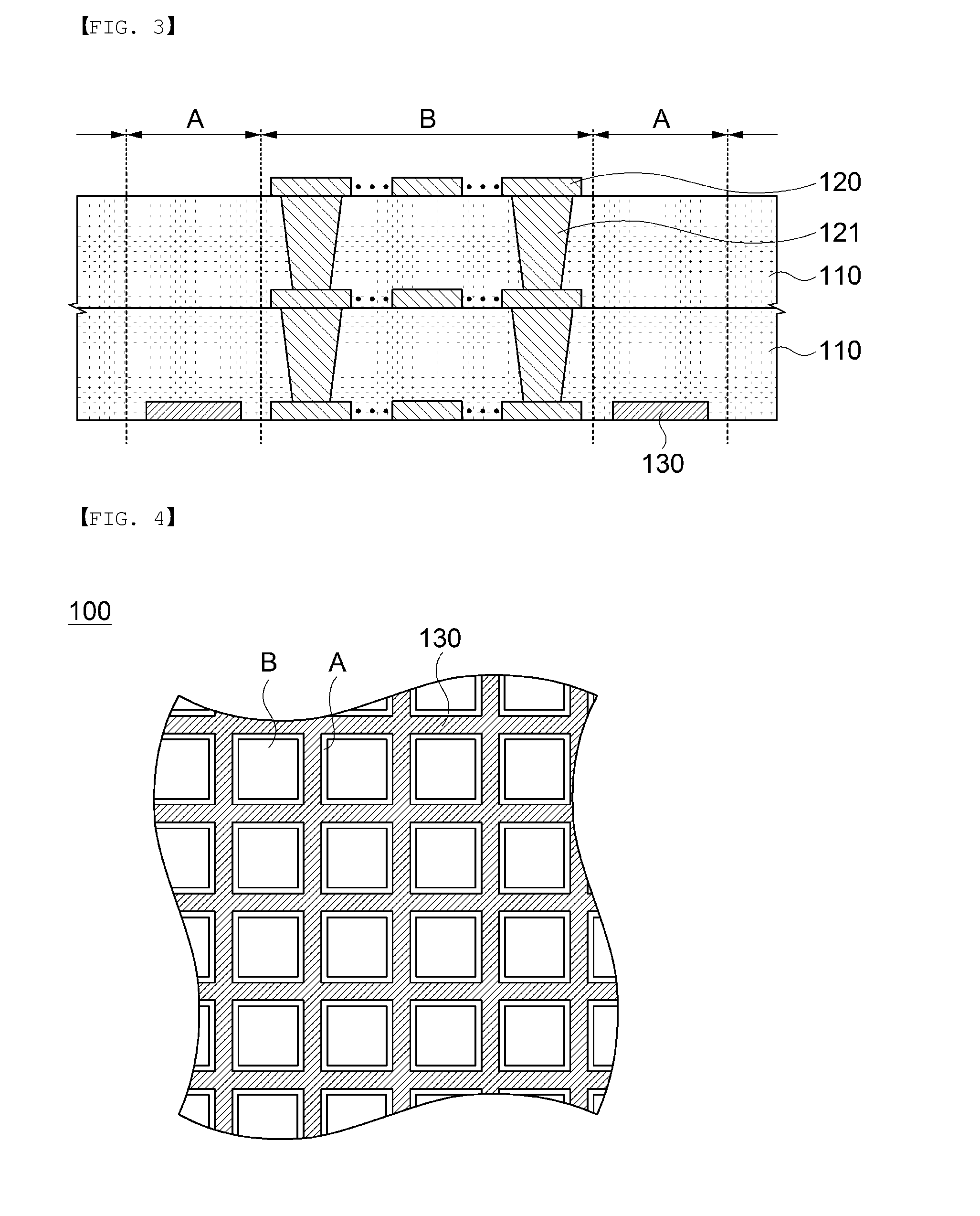 Strip level substrate including warpage preventing member and method of manufacturing the same