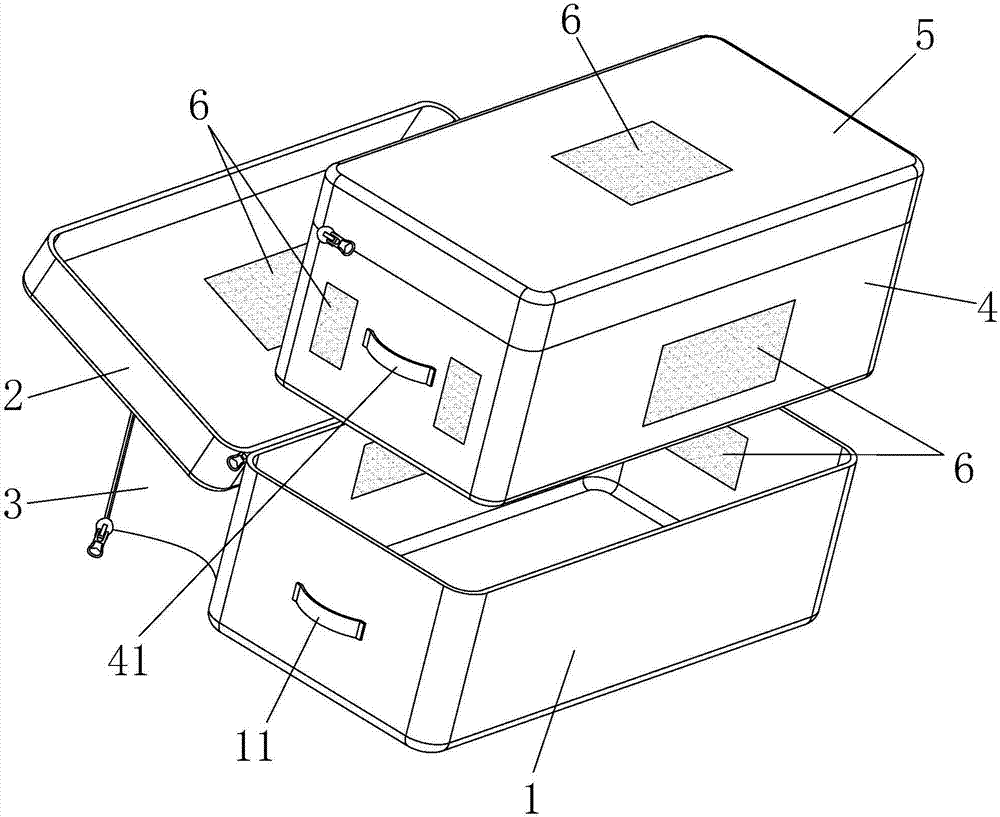 Extendable suitcase