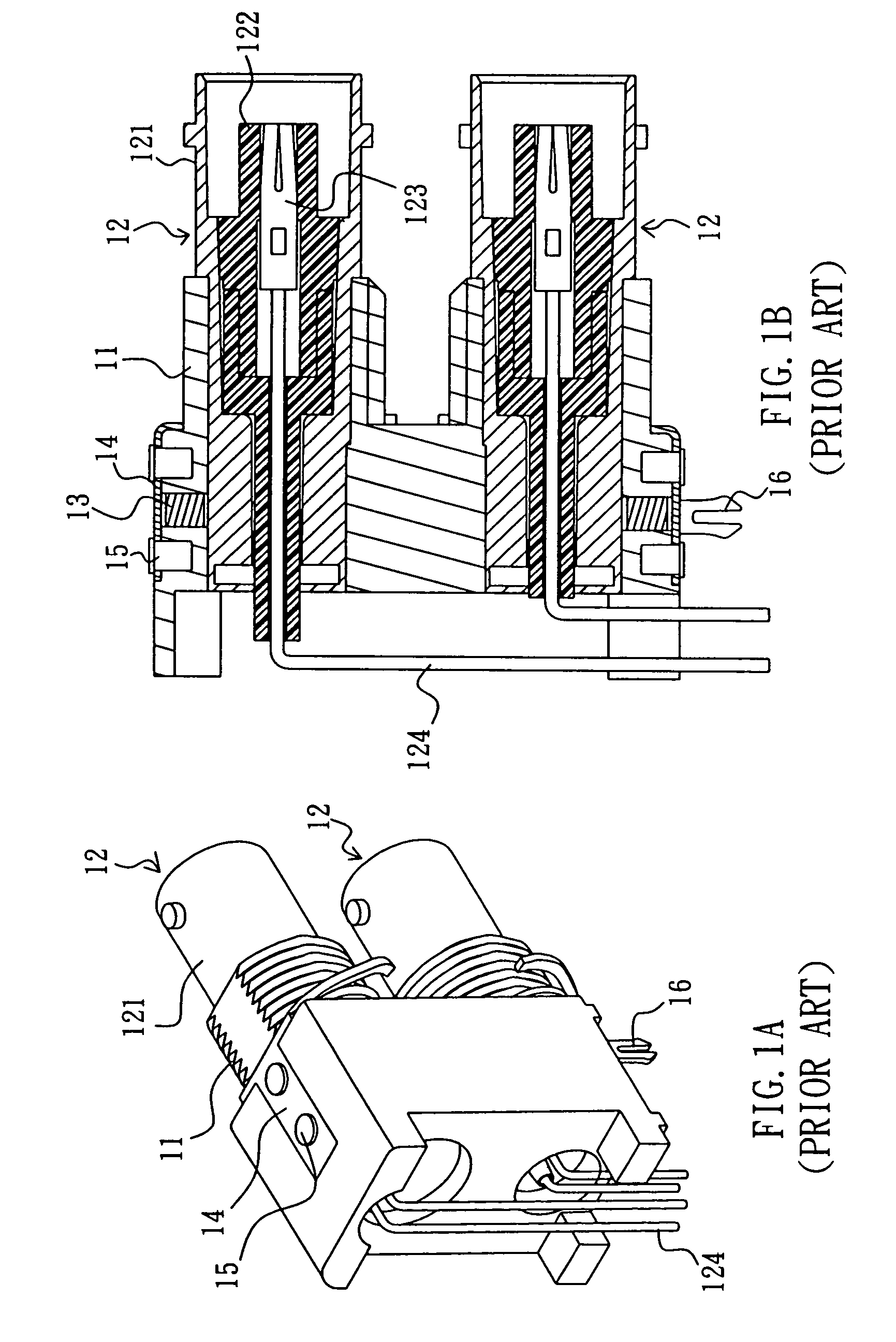 Multiple pieces dual type BNC connector