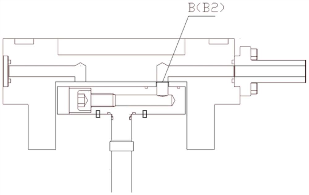 High-pressure multi-surface rotary-table jet cleaning device with compensation mechanism