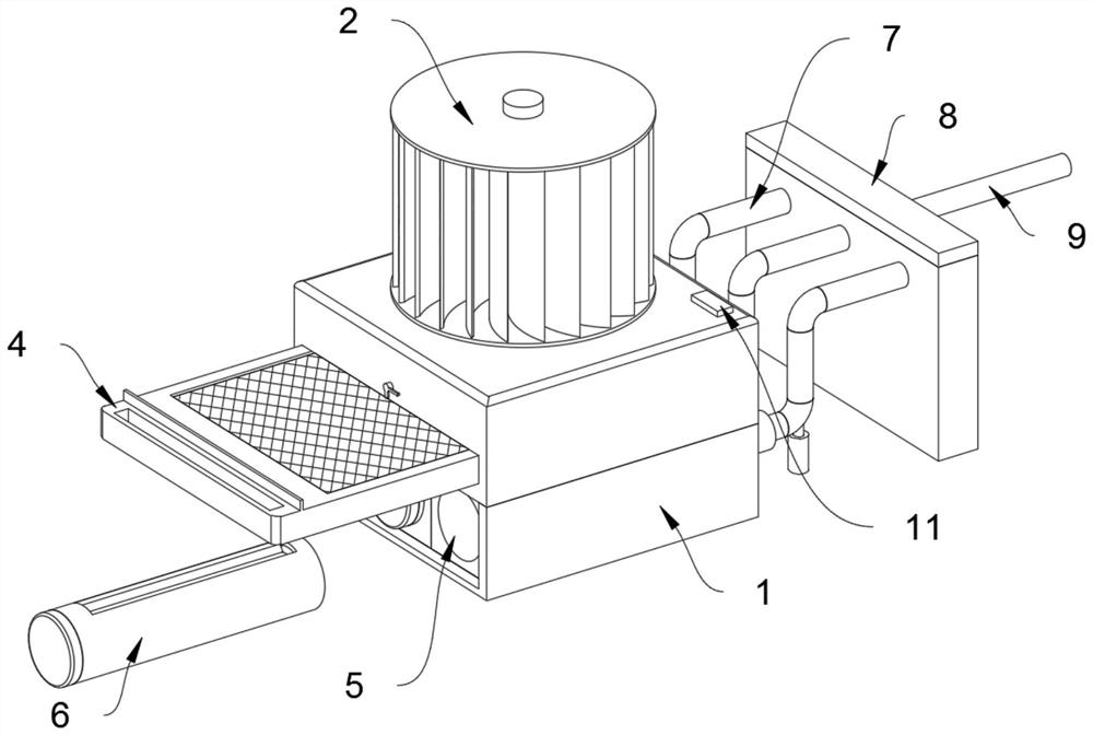 Air interchanger for use in medical room