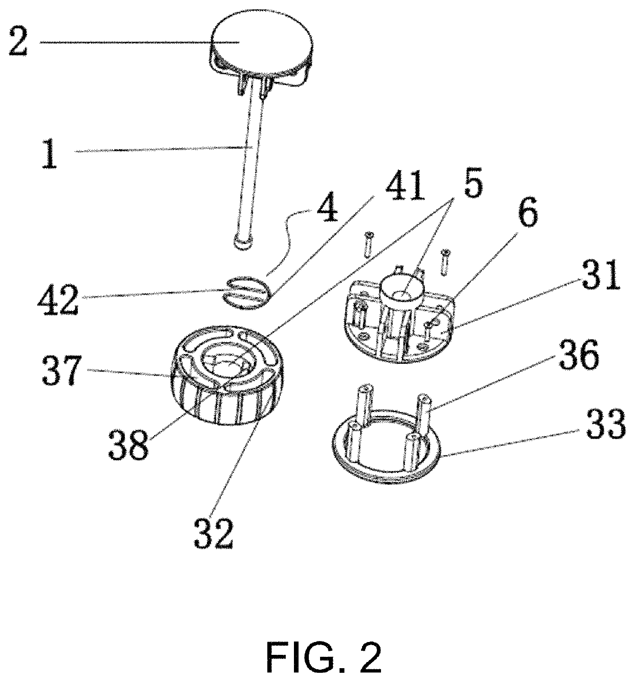 Central bidirectional rotation locking mechanism for folding tent