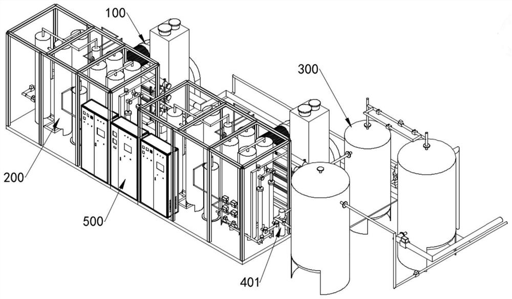 Inert gas purification equipment and recovery and purification system