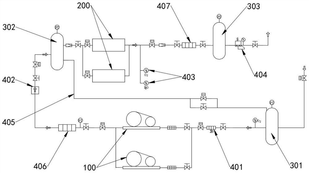 Inert gas purification equipment and recovery and purification system