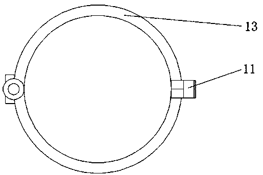 Automobile exhaust pipe with tail gas purification function