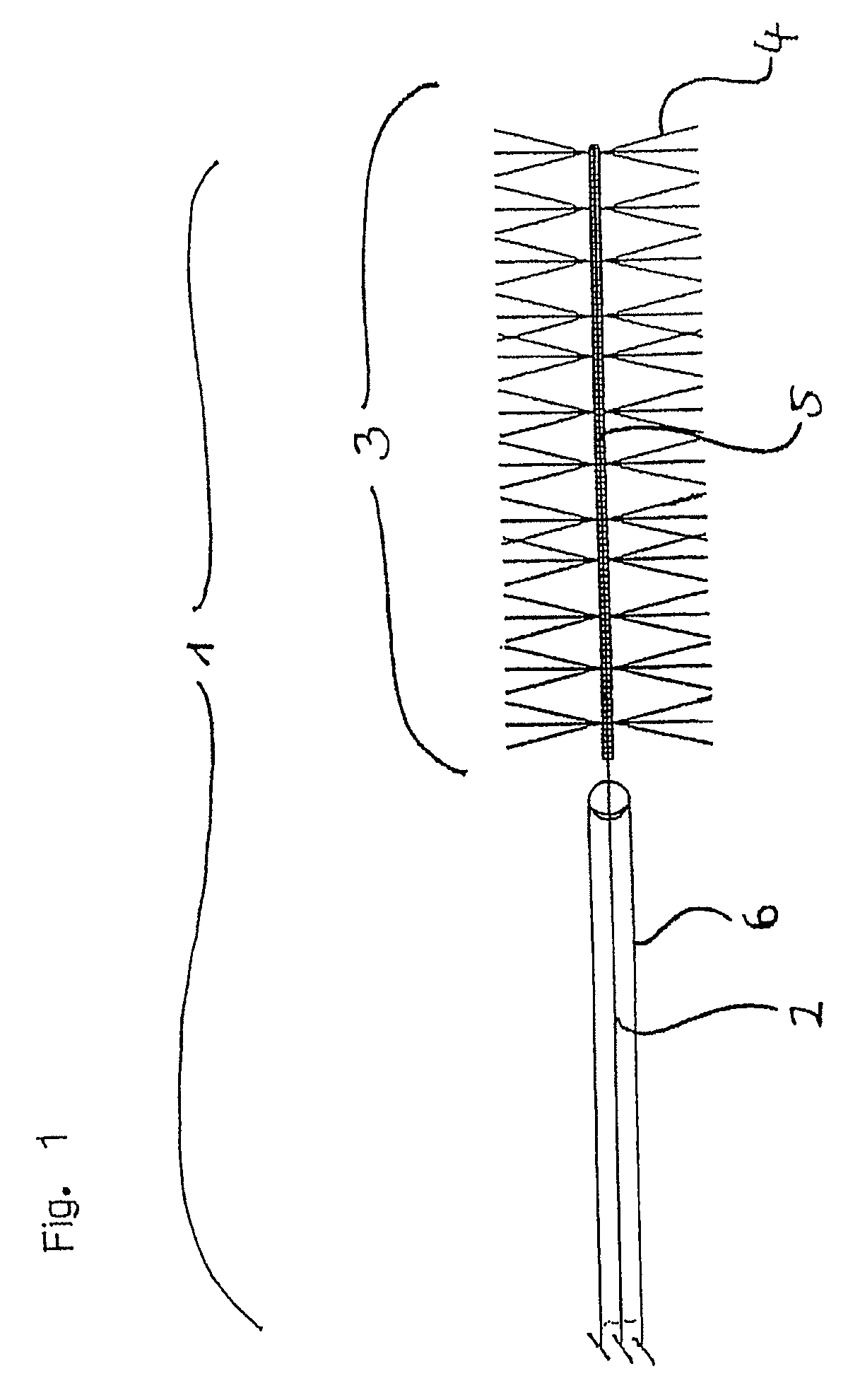 Device for the removal of thrombi