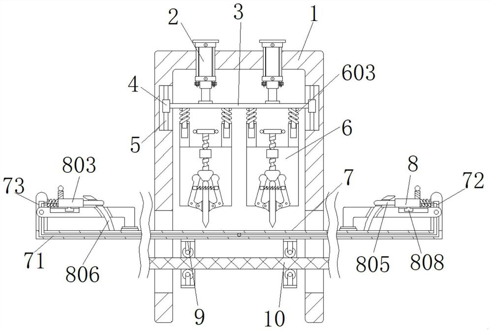 Lithium battery isolating membrane processing equipment convenient to adjust and processing technology