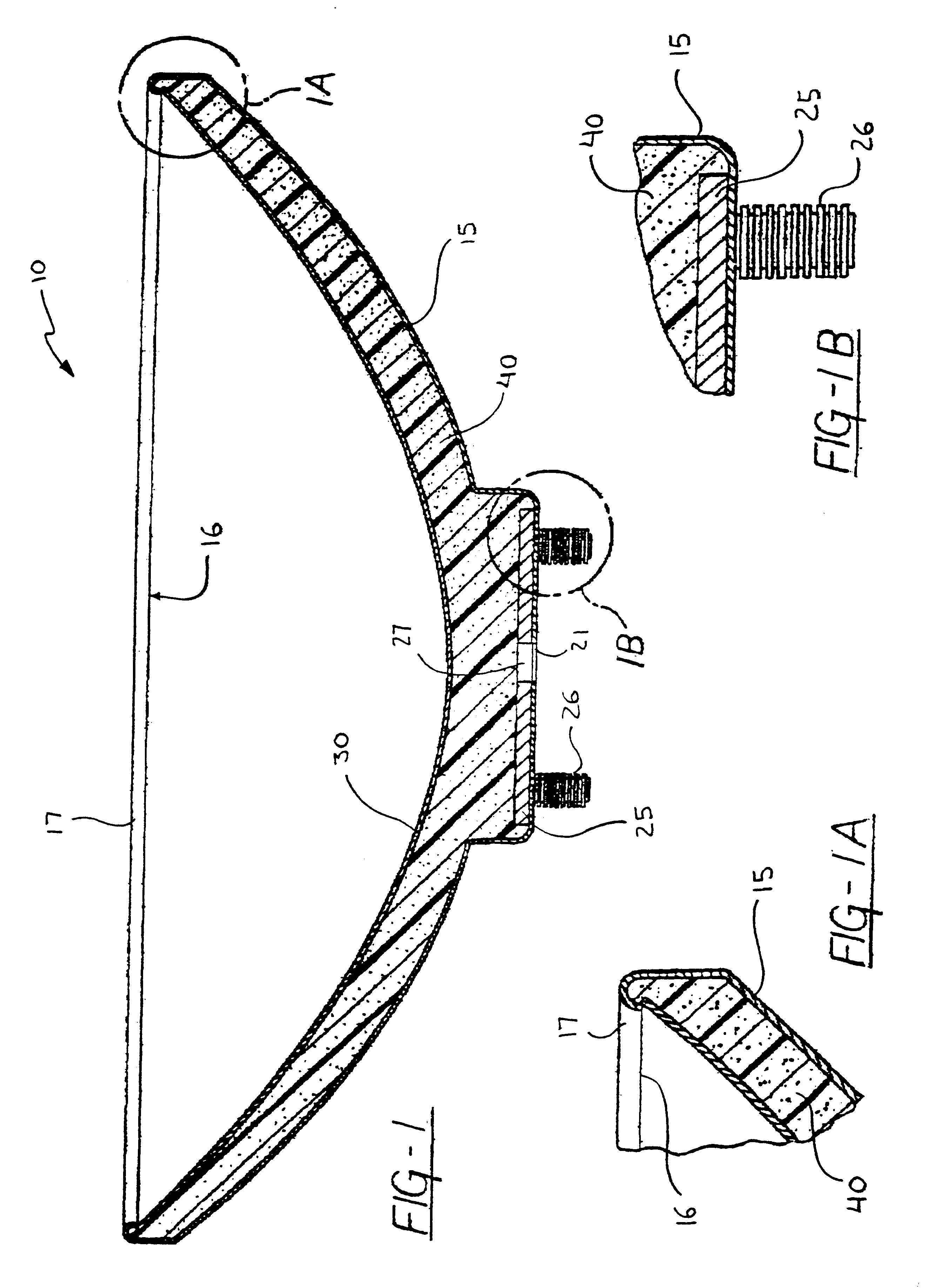 Foam-filled antenna and method of manufacturing same