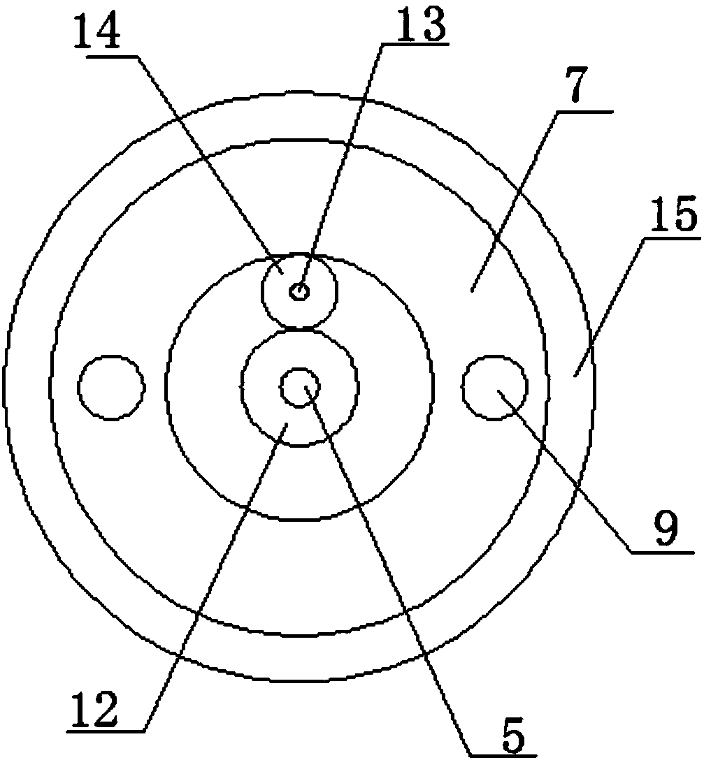 Cement mixing device used for buildings