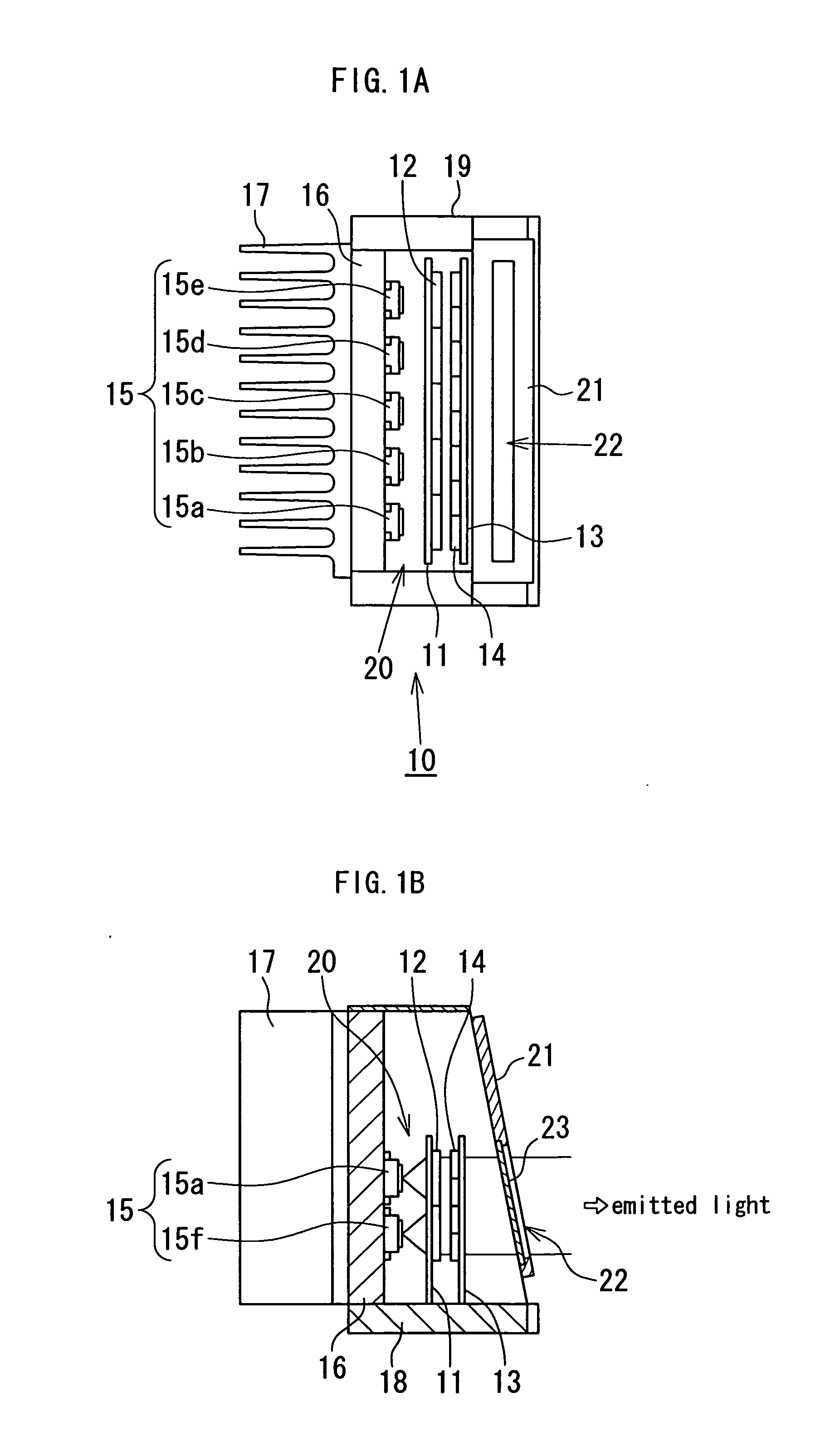 Illuminating device, and light source unit incorporating same