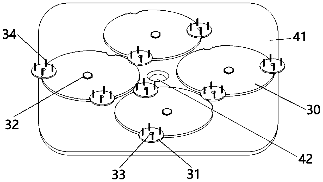 A kind of braiding method of cable braiding layer