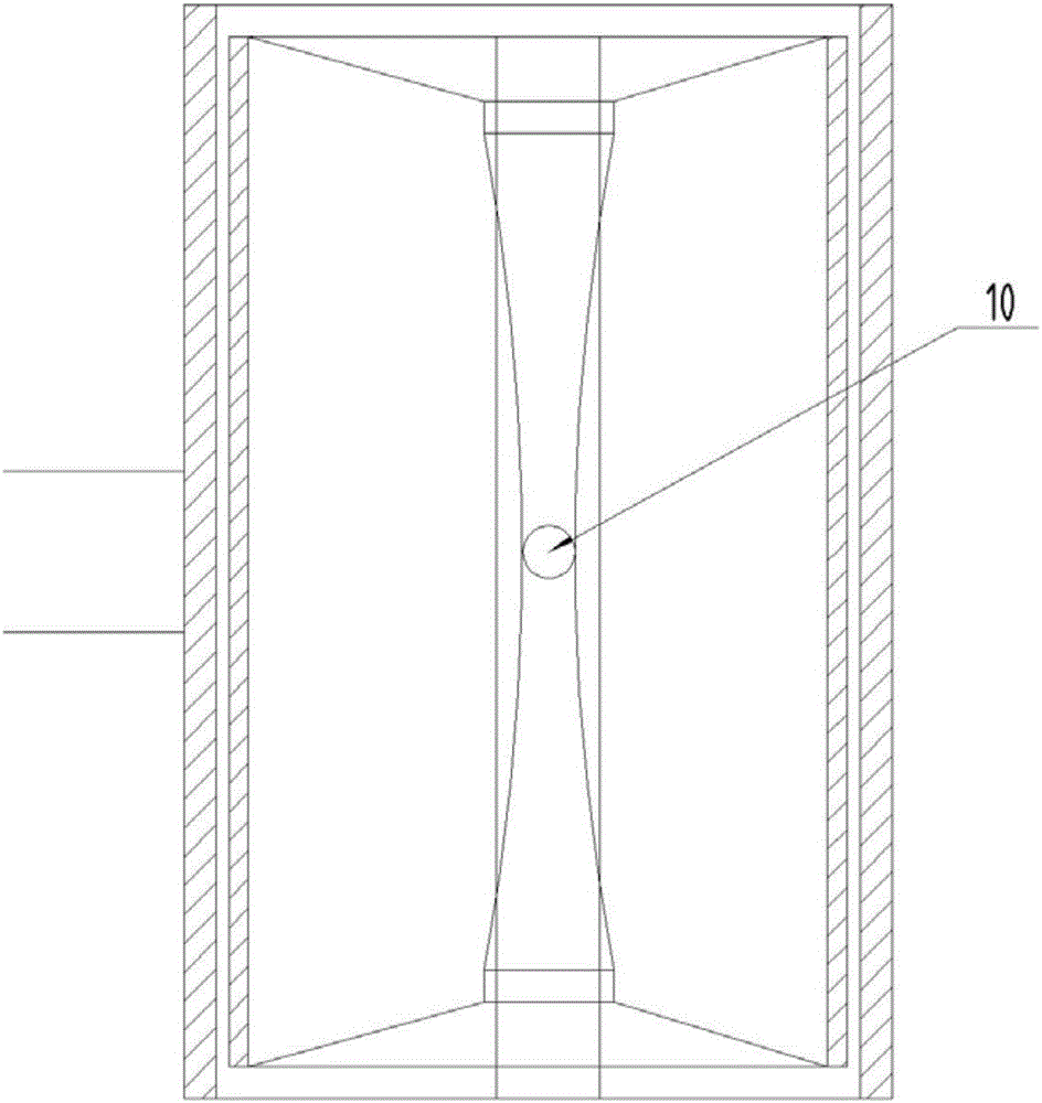 High-temperature molten slag granulation system