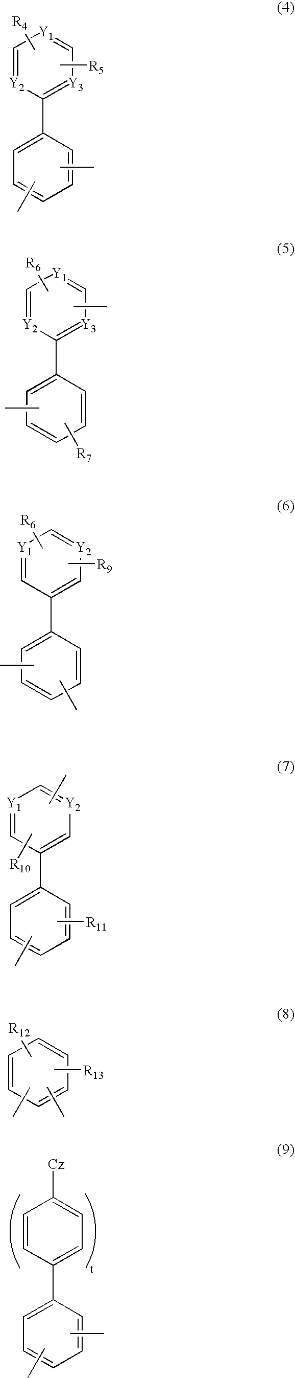 Material for organic electroluminescent device and organic electroluminescent device using same