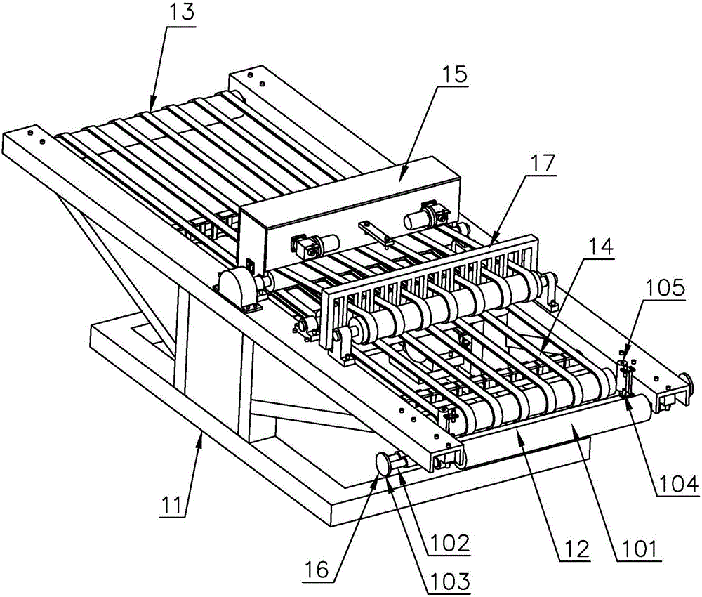 Automatic discharging machine