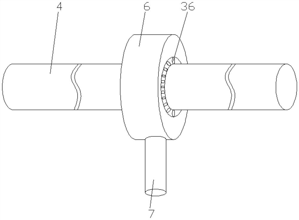 Shaping device with cleaning function for metal pipe casting part production