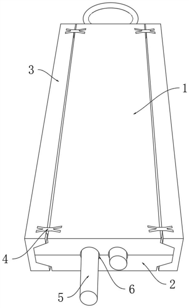 Safe steel wire rope head jacket with anti-falling function and using method thereof