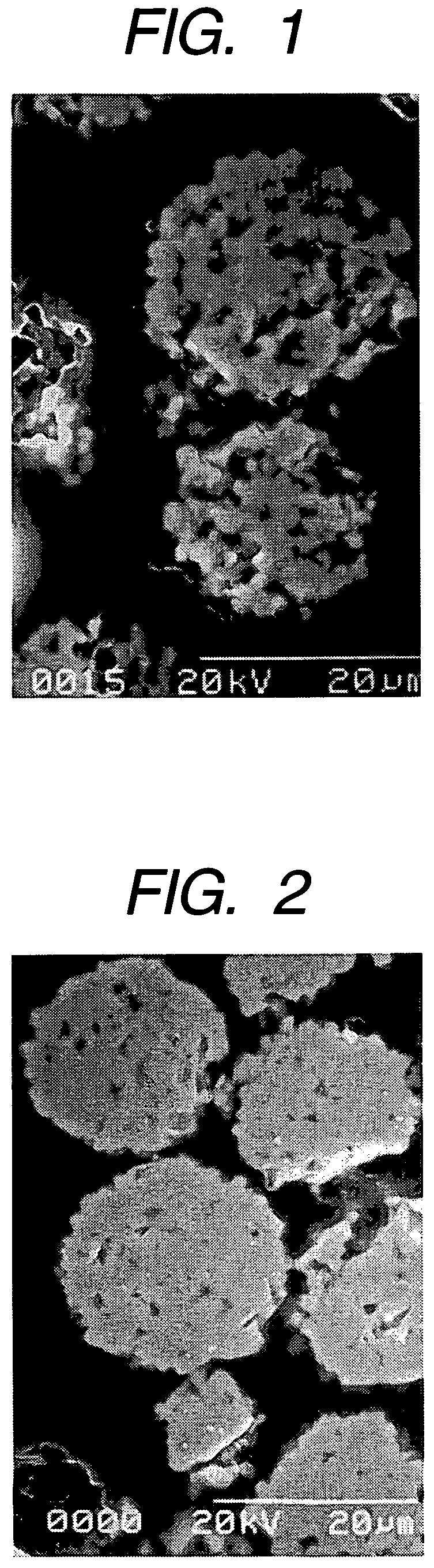 Lithium-manganese composite oxide granular secondary particle, method for production thereof and use thereof