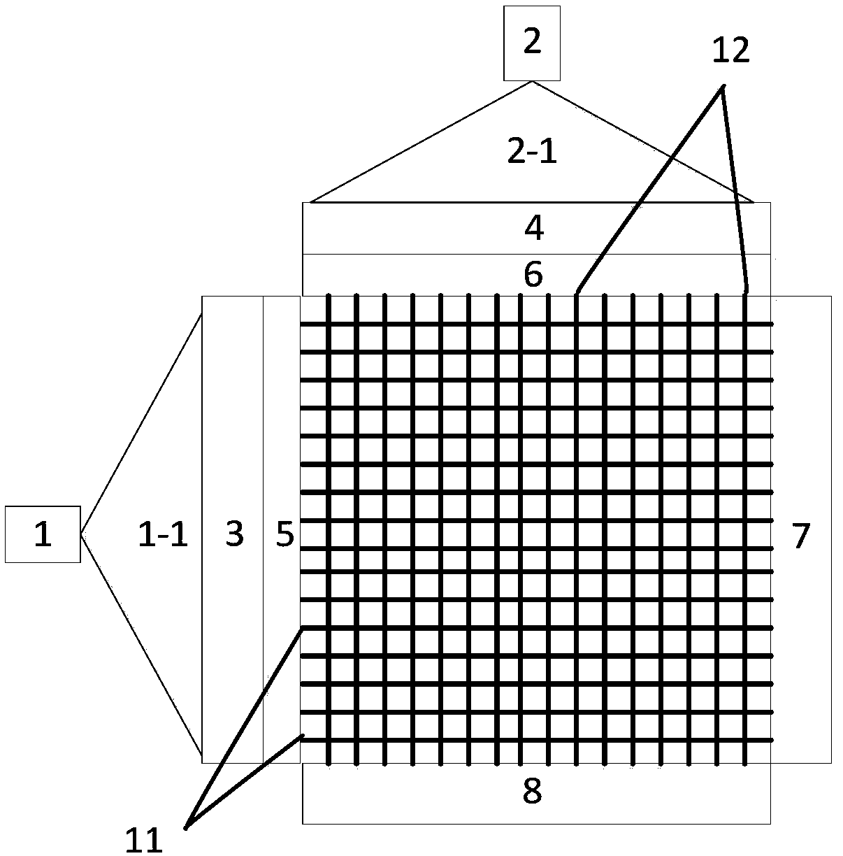 Optical network measuring device and measuring method for flying target