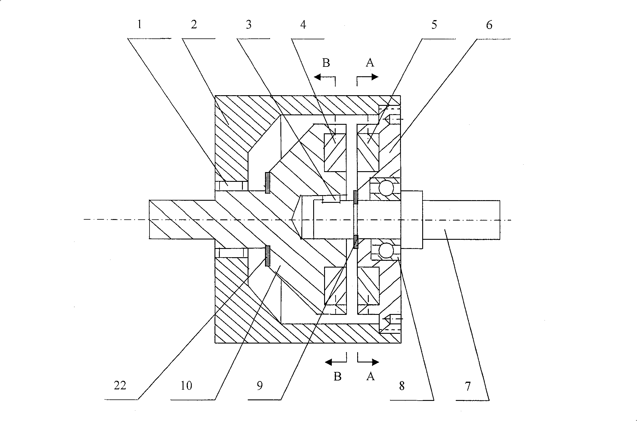 A percussion drill possessing magnetic impact mechanism