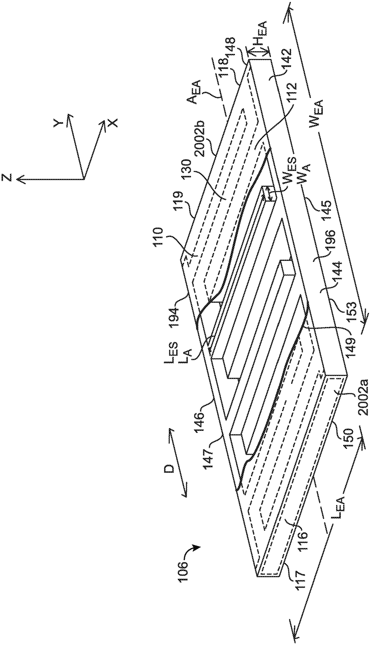 Dimensional constraints for three-dimensional batteries