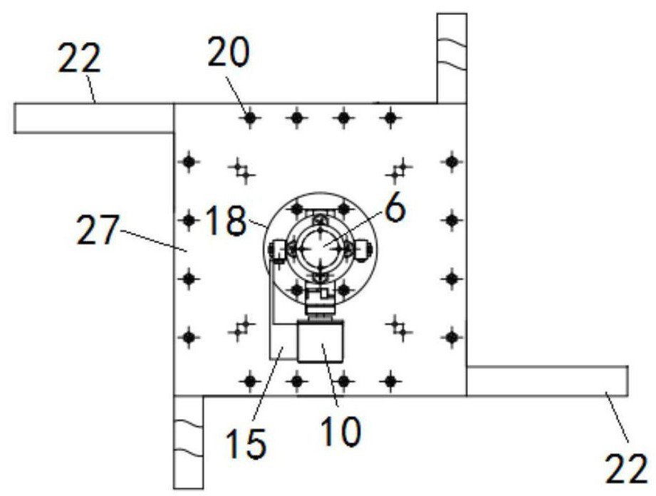 A coaxial dual-rotor unmanned aerial vehicle ground flight test platform and test method