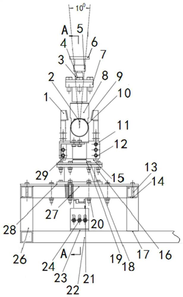 A coaxial dual-rotor unmanned aerial vehicle ground flight test platform and test method