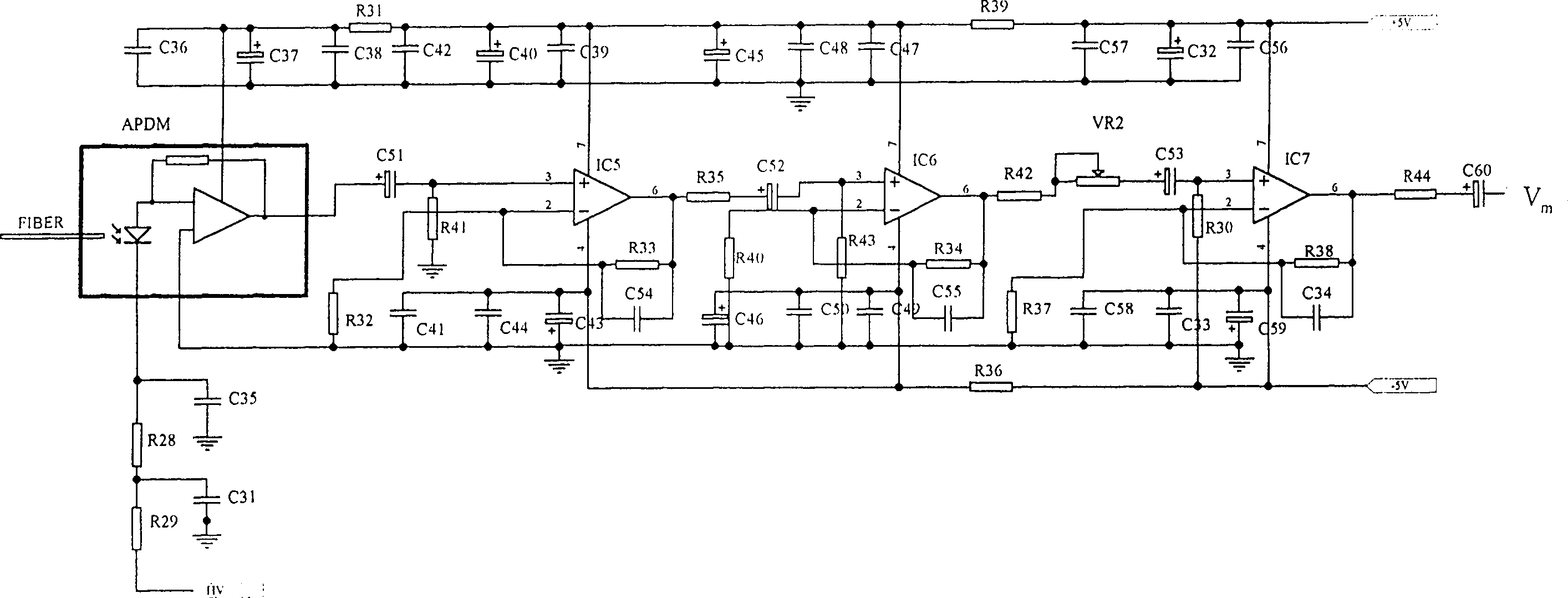 Distributed optical fibre temperature sensor system