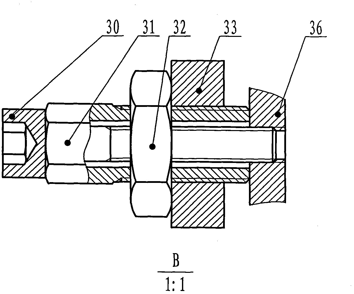 Plate shearing machine with multiple shearing speeds