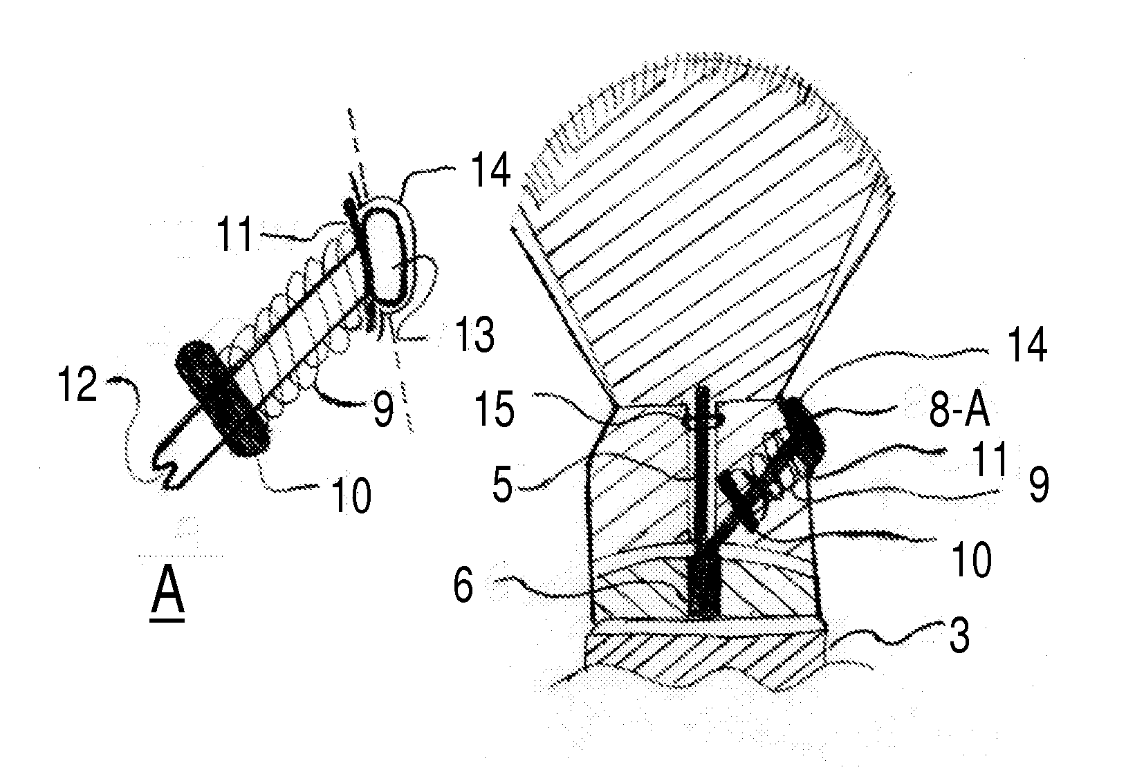 Shave brush with gel dispensing system