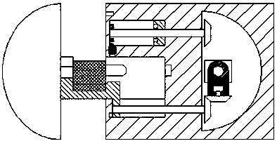 Stable energy-saving lamp structure