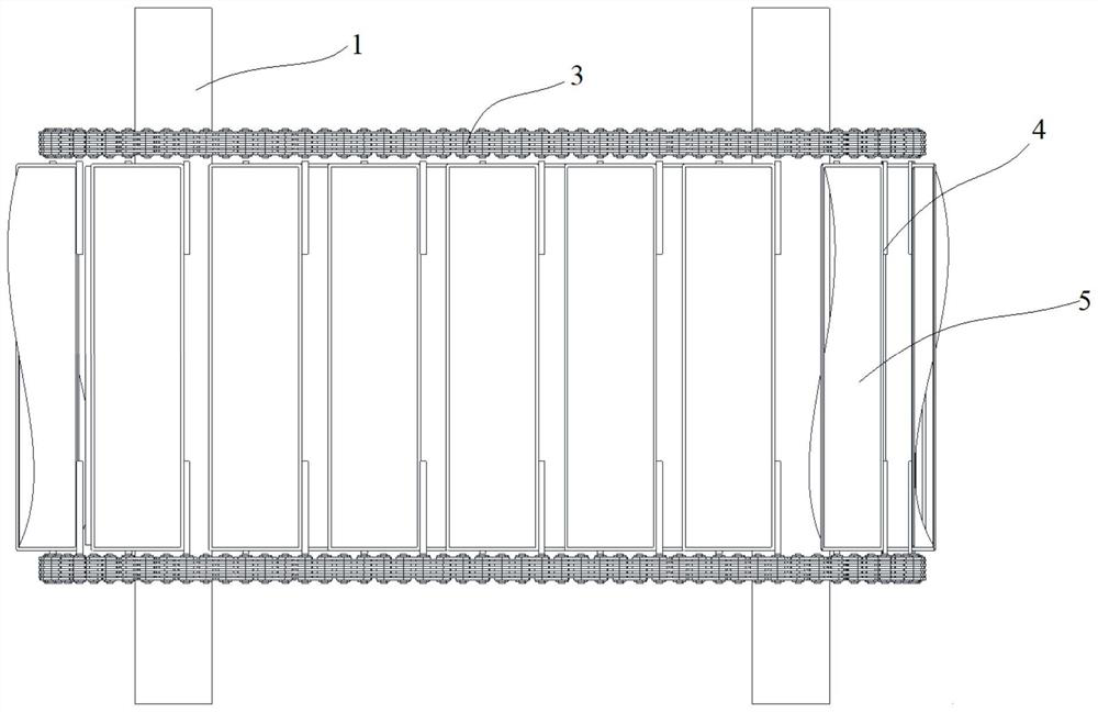 Double-shaft water turbine device with S-shaped blades and composite film blades