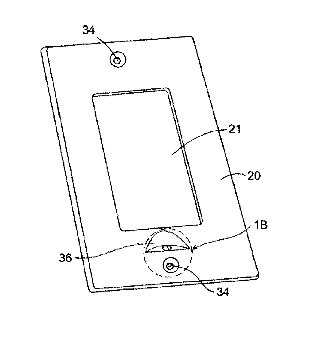 Switch plate area light