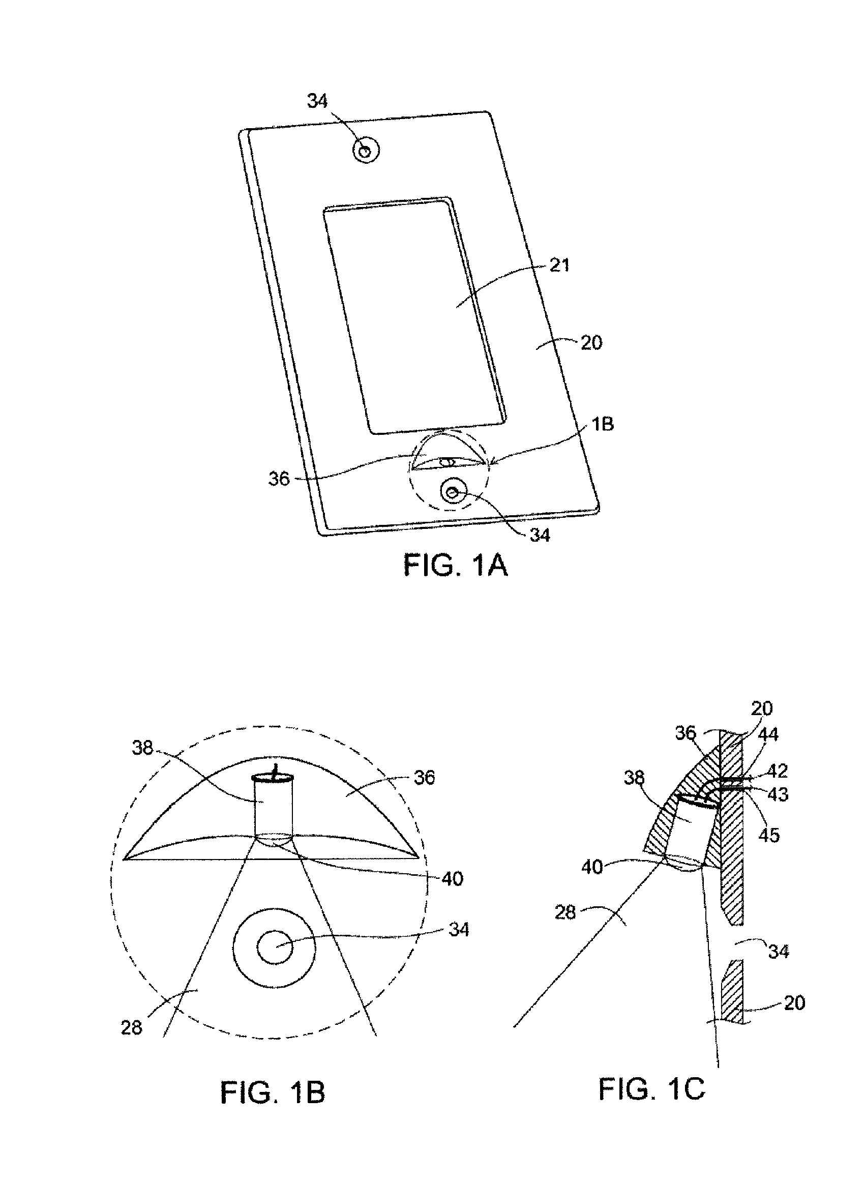 Switch plate area light