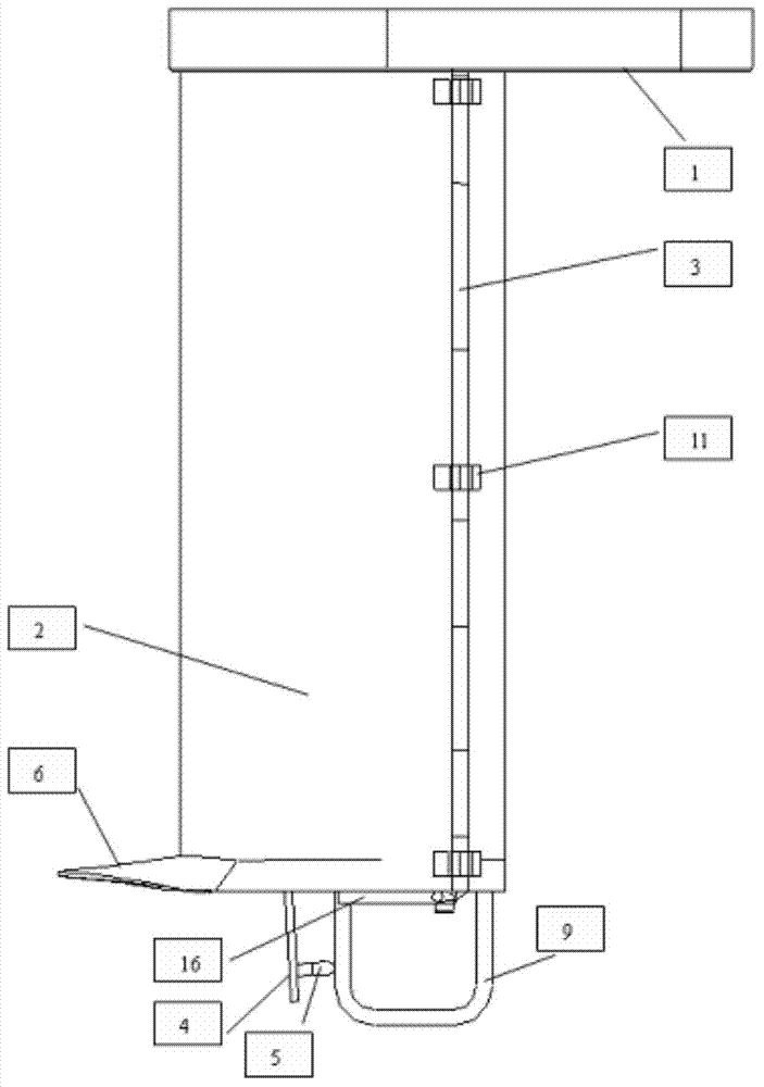 Special container with automatic alarm and liquid filling quantity setting functions for automobiles and using method of container