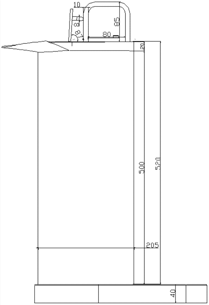 Special container with automatic alarm and liquid filling quantity setting functions for automobiles and using method of container