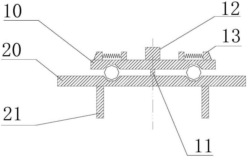 Aluminum alloy hub tool positioning fixture