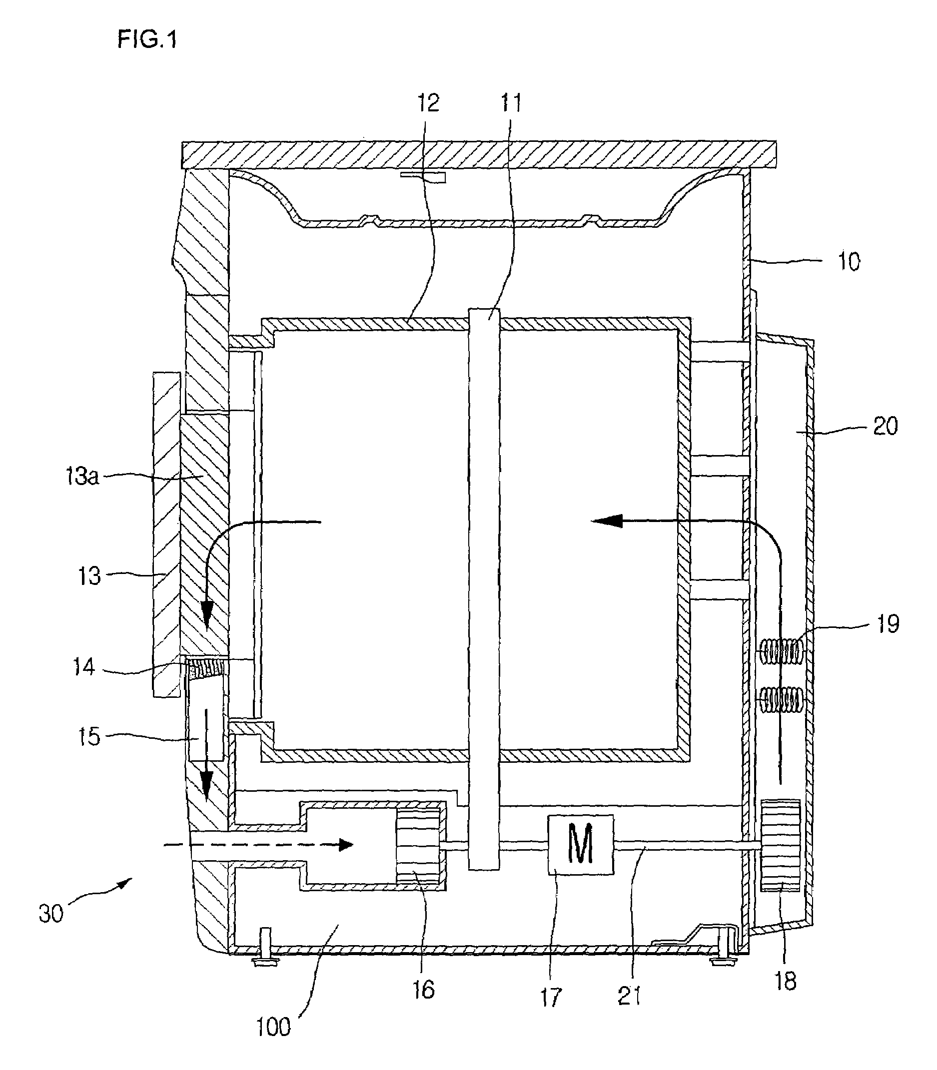 Laundry dryer and condenser assembly thereof