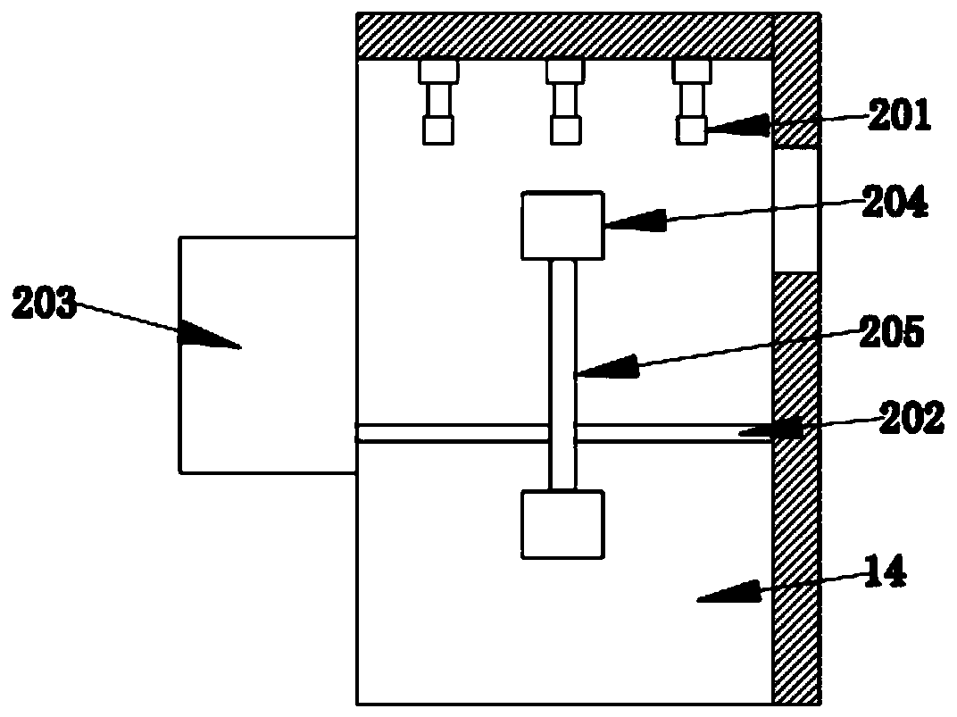 Dust removal device with mobile cycle treatment function for building material workshop