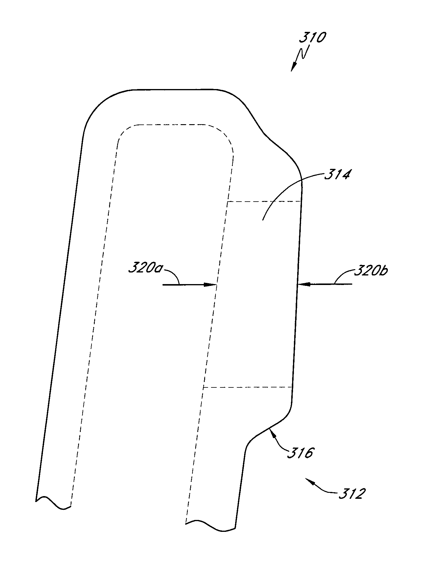 Preformed foam seatback with integral opening