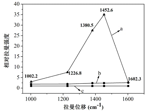 Core-shell nanogold biological probe with high SERS (surface enhanced Raman scattering) effect and preparation and application thereof