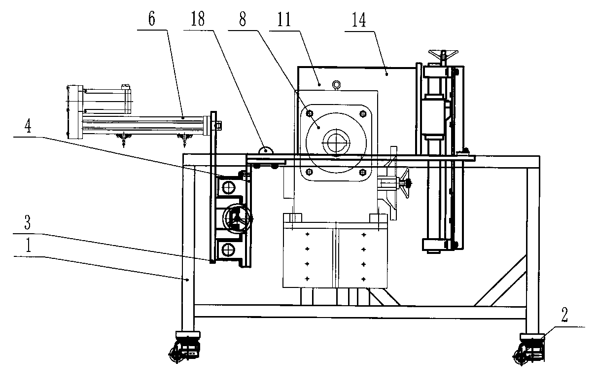 Measuring method capable of simulating lunar soil mechanical properties in low-gravity environment