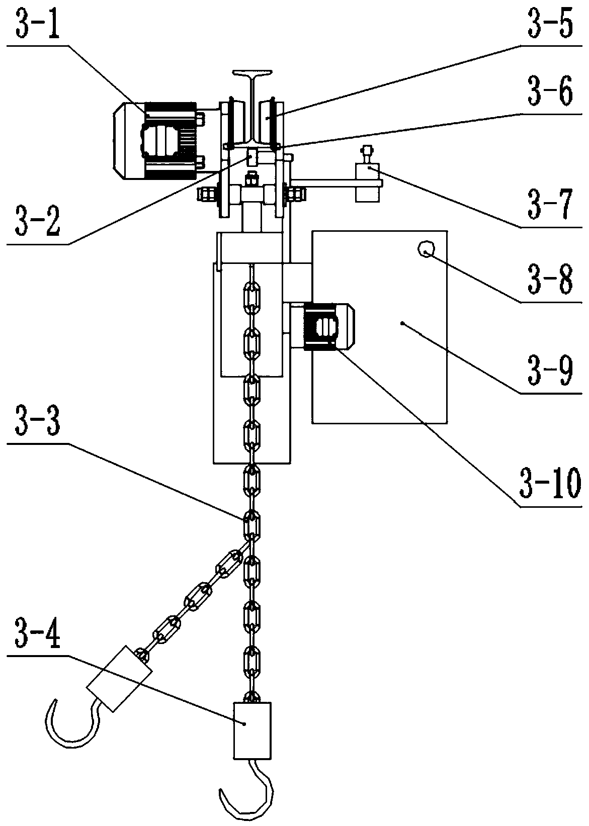 Automatic conveying system for red rail sample inspection