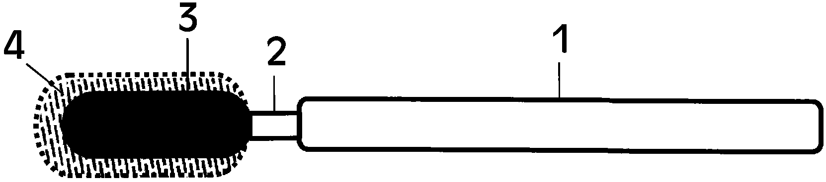 Solution product and combined product alleviating or removing stomatitis nodules and stomatitis spots, and application thereof